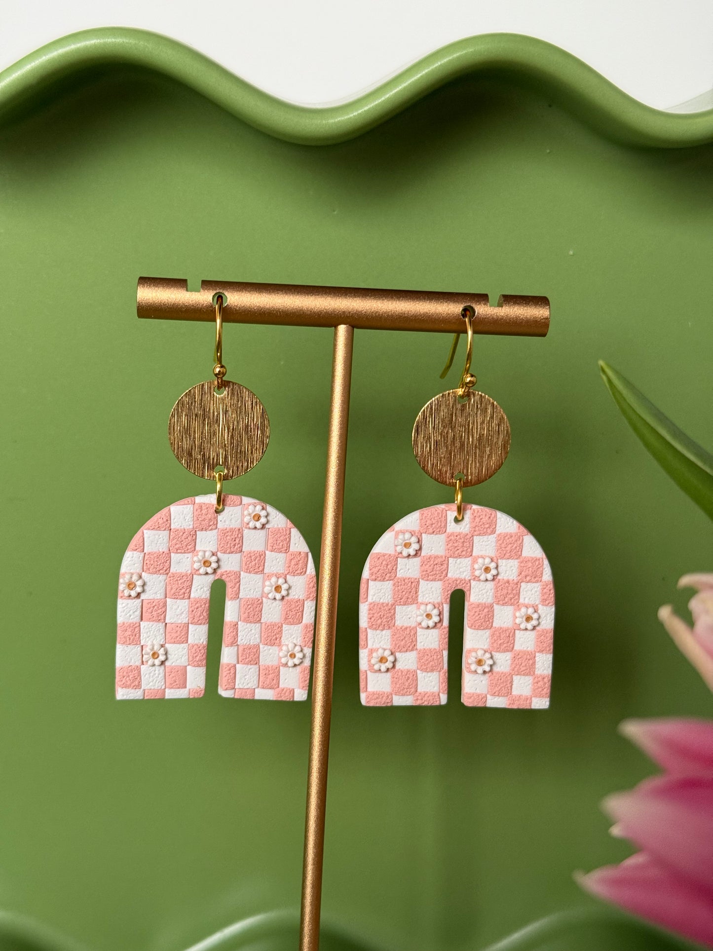 Spring Checkered Arch