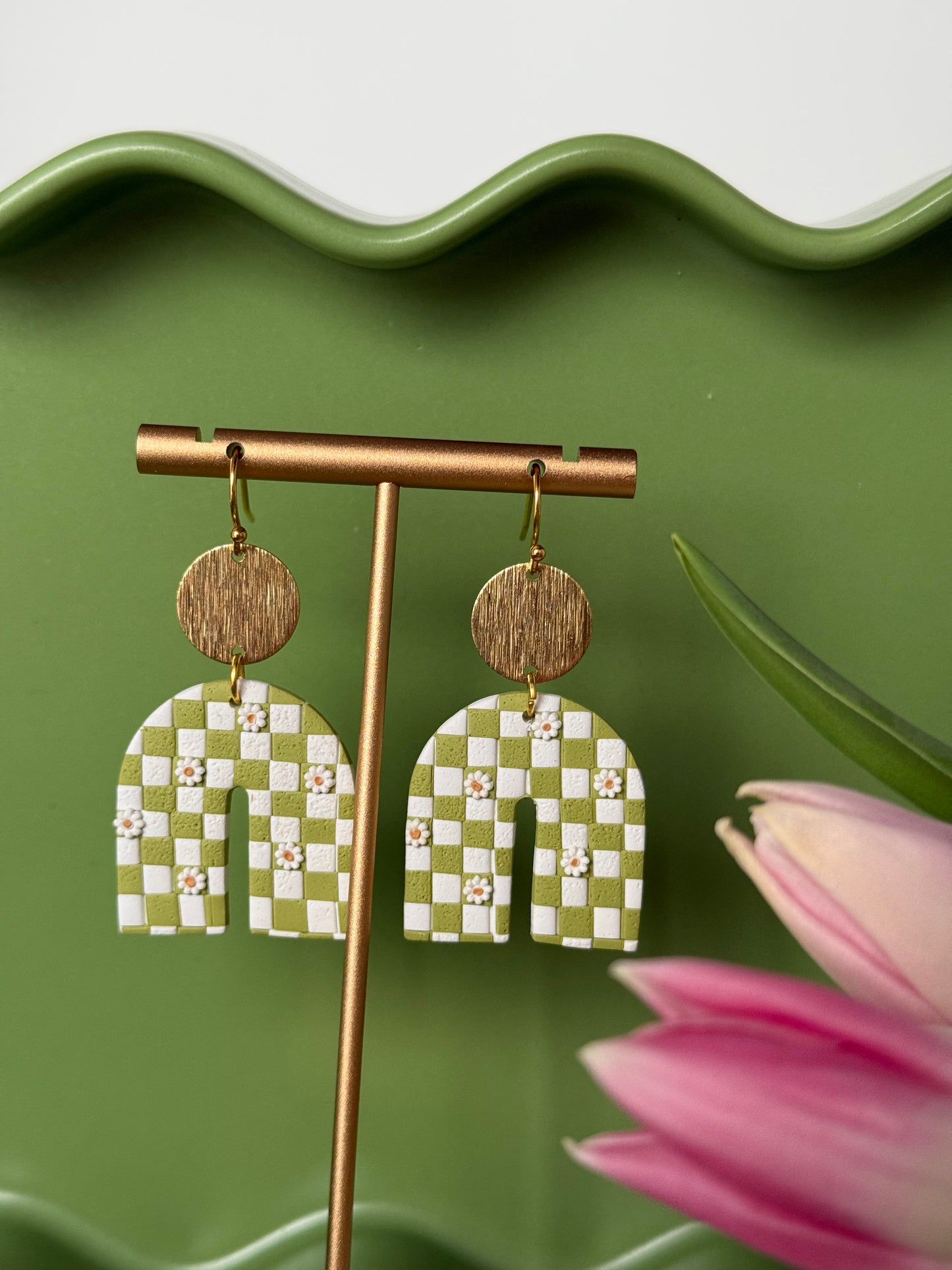 Spring Checkered Arch